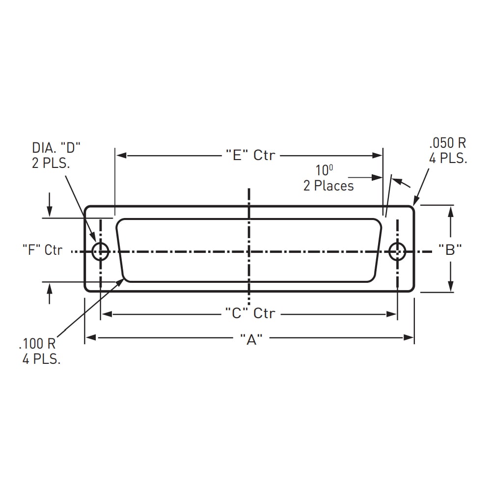 Conductive Elastomer D-Subminiature Gaskets | Parker NA